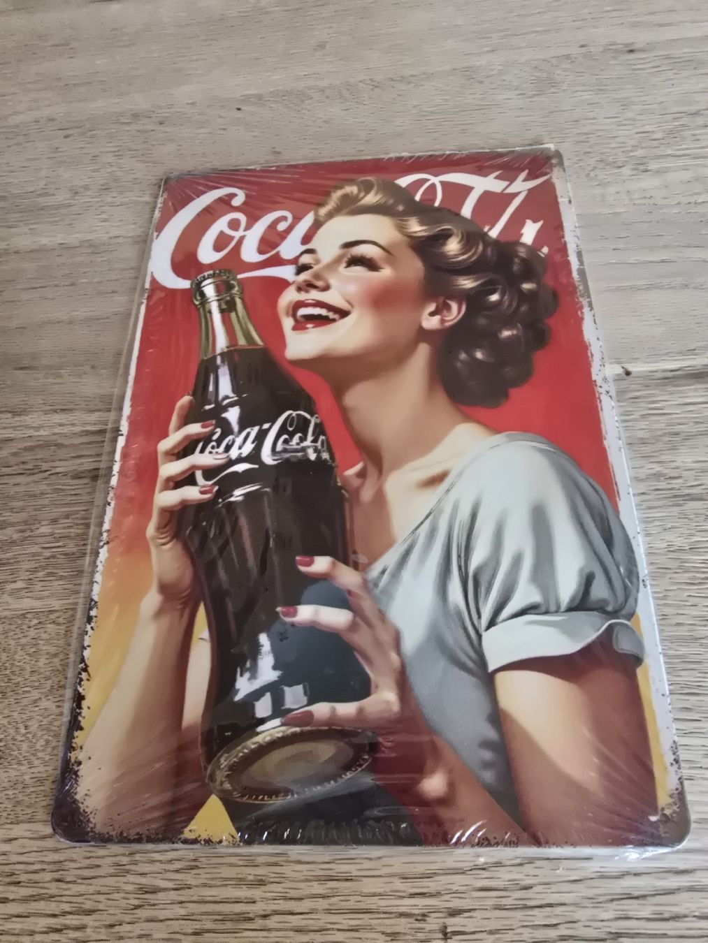 Schilder: plaque metal coca cola  – Neu und originalverpackt aus Le Locle von Marc9194
