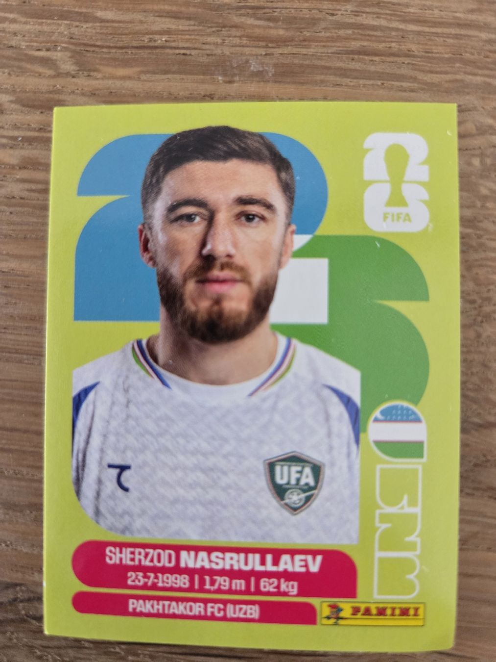 Panini Carte collezionabili: Panini Sticker 2026 UZB 4 – Nuovo (secondo la descrizione) da Luzern venduto da .Skylake.