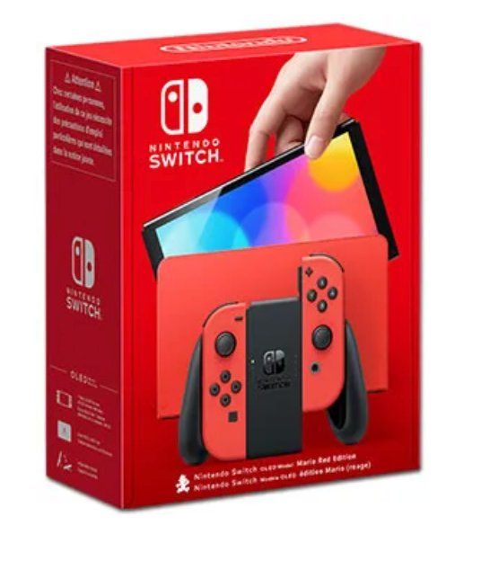 Nintendo Switch OLED Mario Red Edition (Neu und originalverpackt) in ...