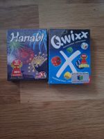 Spiele Hanabi und Qwixx neu und originalverpackt