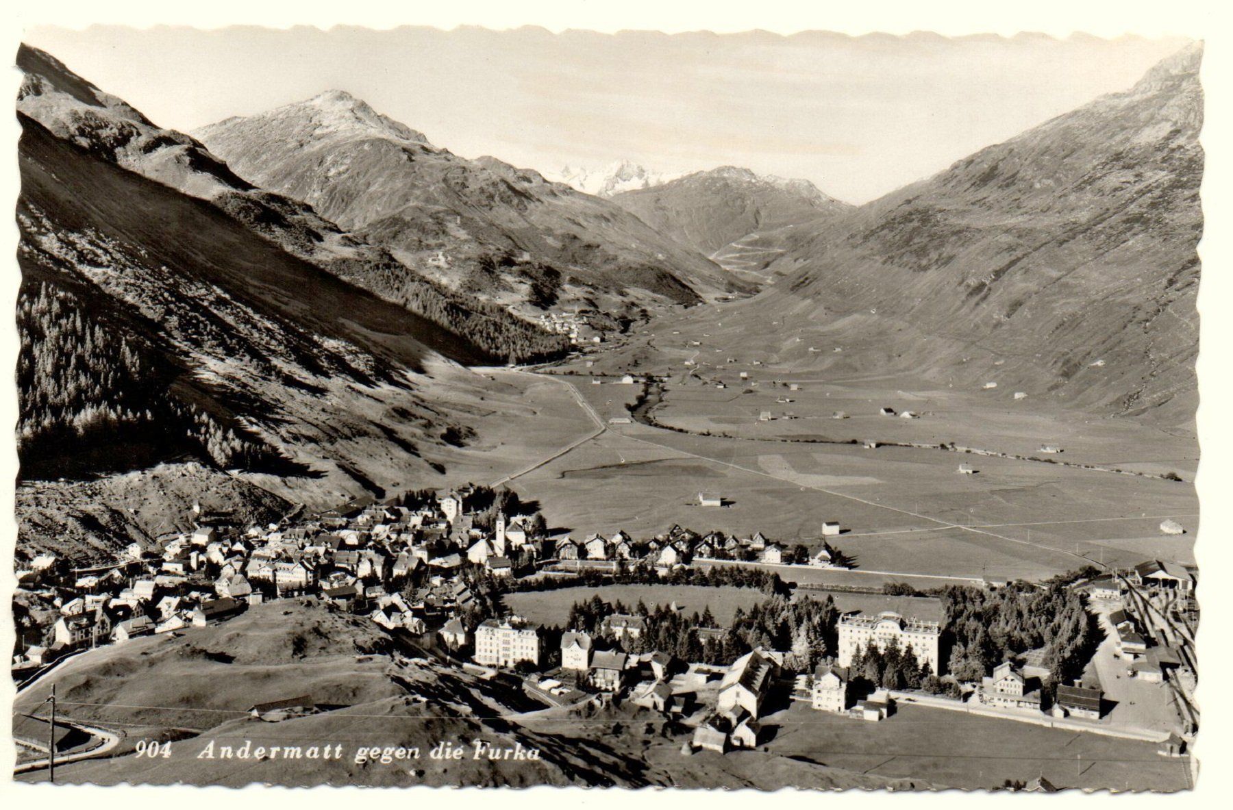 Cartes postales: ANDERMATT gegen die Furka – Neuf (Voir description) à Jona par philajona