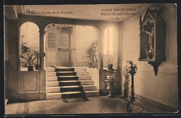 Cartes postales: Bulle-Gruyère, Institut Sainte Croix, E – D'occasion à Berlin par bartko-reher
