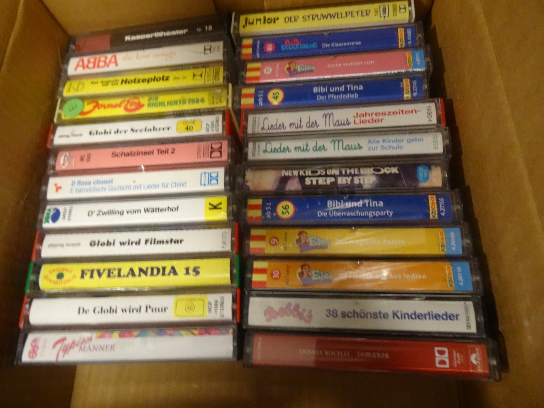 Musicassette: Ca 30 Hörkassetten – Usato da Olten venduto da Disc-Ausverkauf