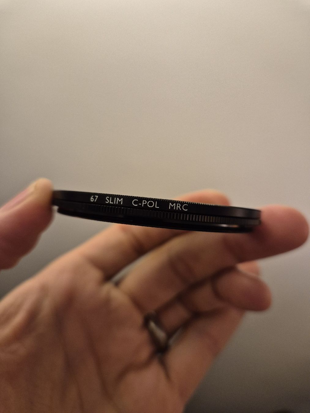 Filter: B+W 67mm Slim C-Pol MRC Polarisationsfilter – Gebraucht aus Gisikon von Spunk