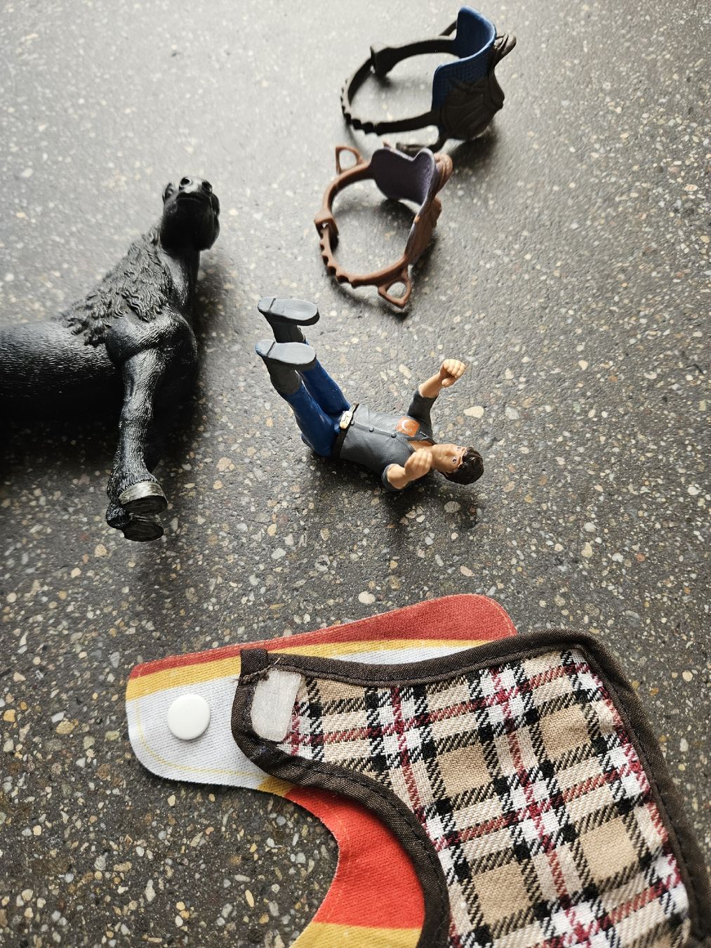 Schleich Giocattoli: Schleich Pferde Set mit Wagen Mann und diverses – Nuovo (secondo la descrizione) da Anwil venduto da tamoos 5