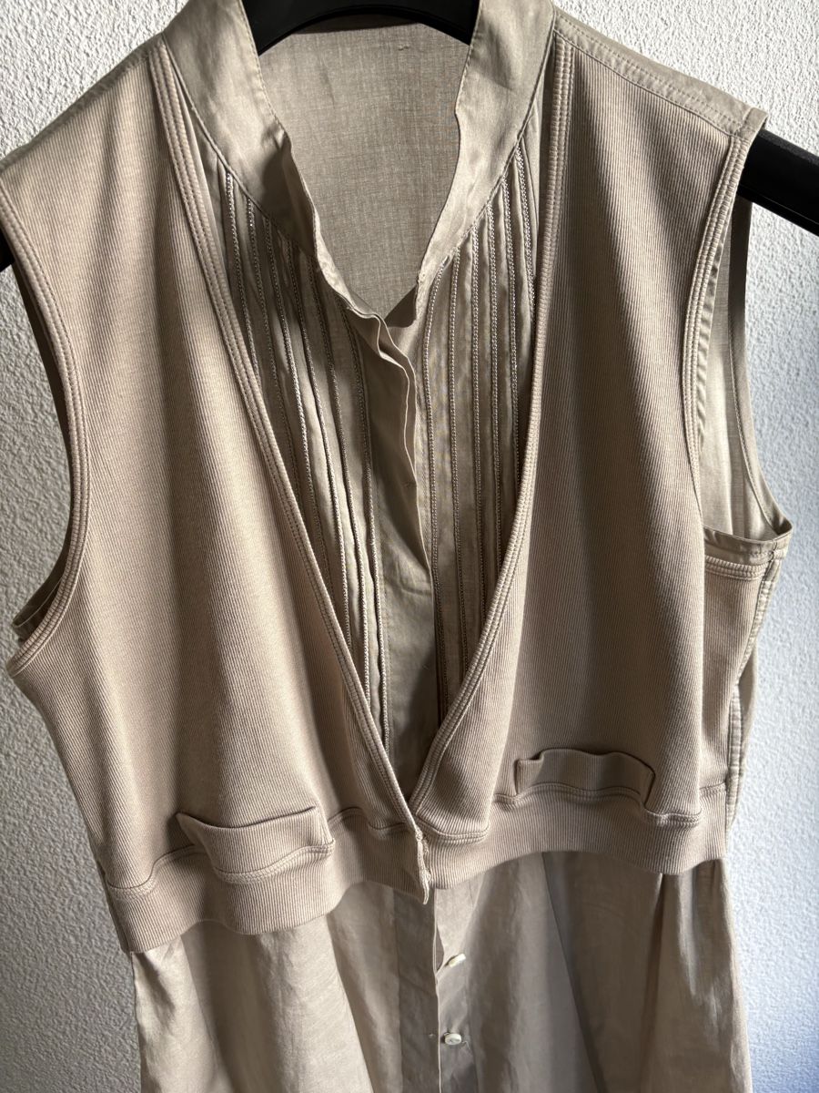 Brunello Cucinelli Camicette: Brunello Cucinelli Baumwolle/Leinen Bluse – Usato da Bern venduto da LoveVintageY2K 1