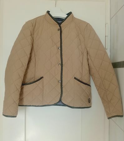 Zara Steppjacke Jackett Beige M / L Als Gr. L markiert