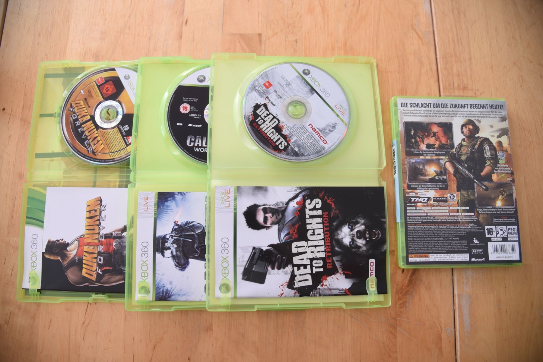 Giochi: Dead to Rights+Frontlines+CoD+Duke Nukem (CIB) – Usato da Frenkendorf venduto da gelbeZinnie 2