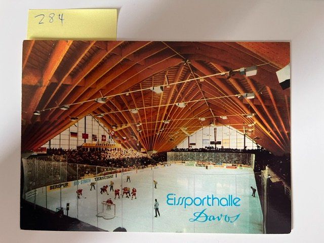Cartes postales: Ansichtskarte Eisstadion Davos Spengler Cup 1970 – D'occasion à Niederwil AG par dahu75