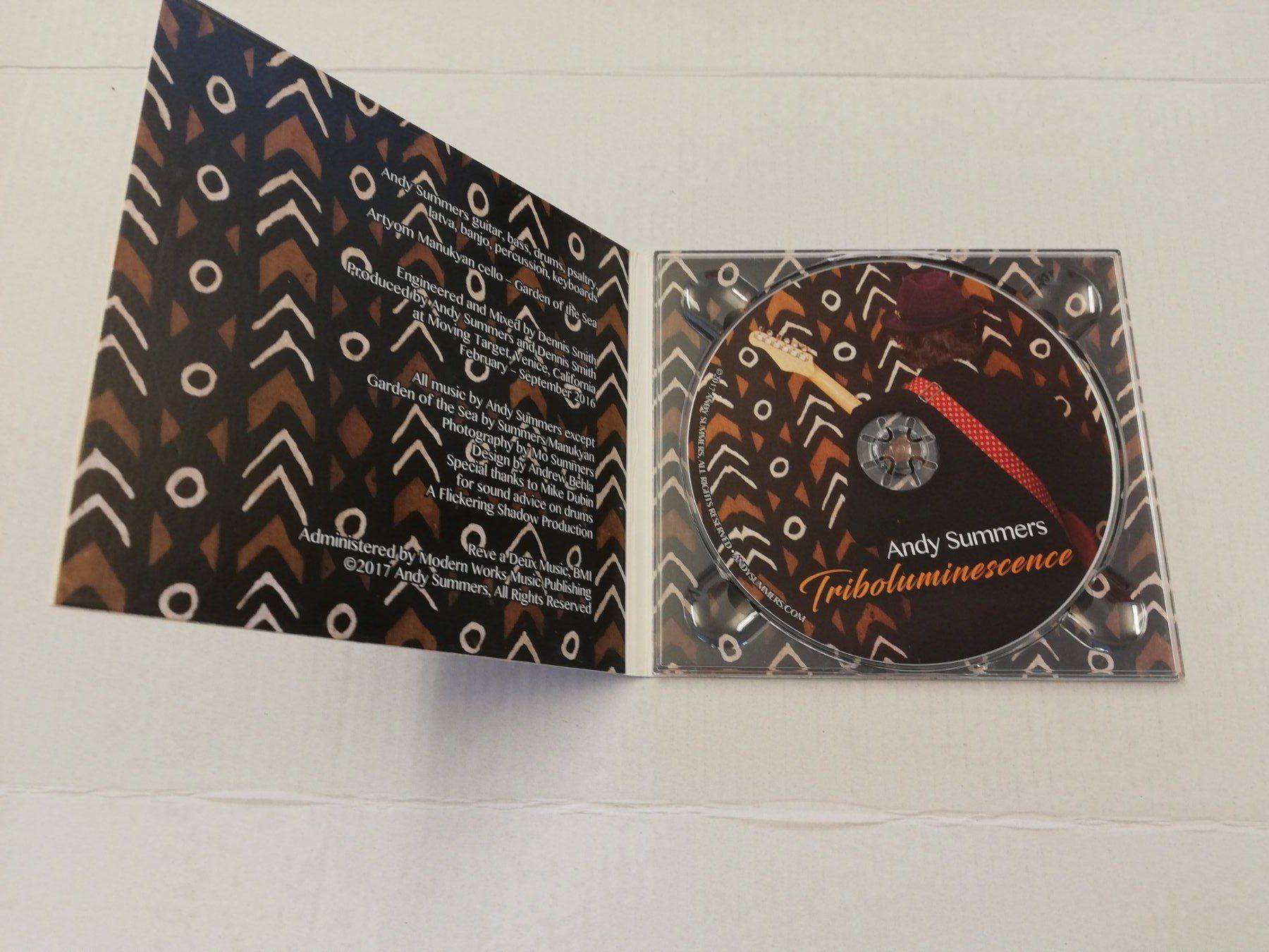 CDs: ANDY SUMMERS - TRIBOLUMINESCENCE – D'occasion à Bern par Vinylsound.ch 2