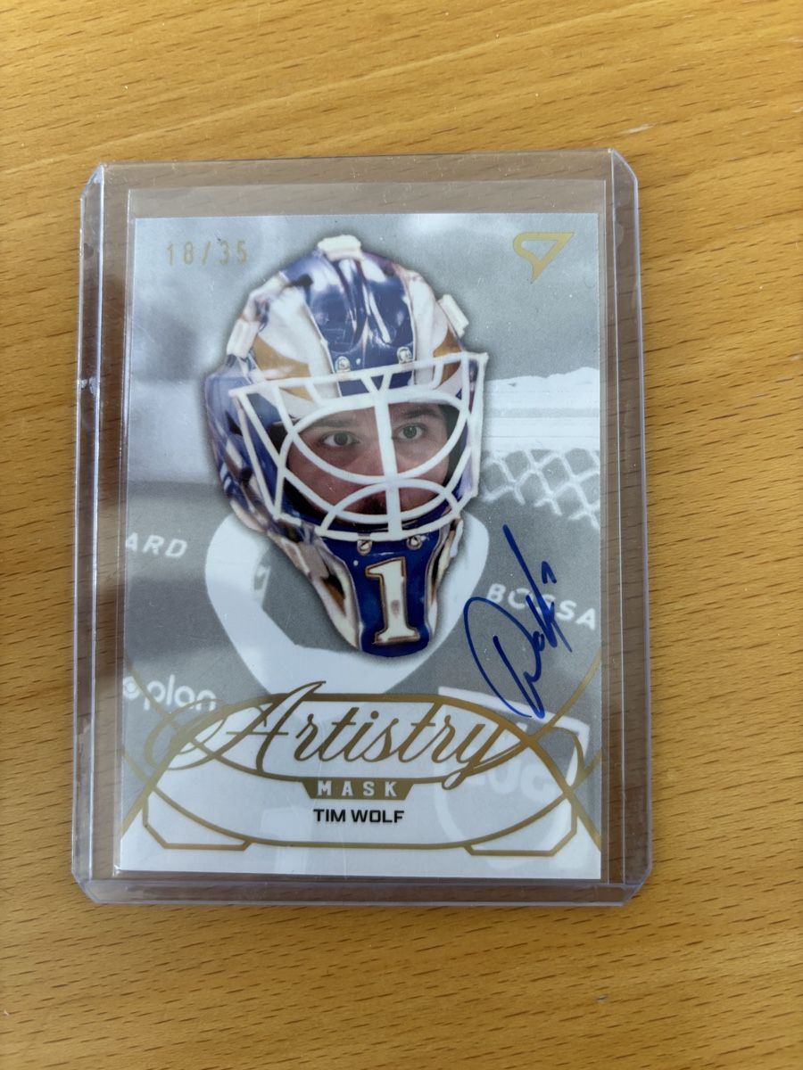 Sportzoo Carte collezionabili: Tim Wolf Signed Artistry Mask EVZ 18/35 – Nuovo (secondo la descrizione) da Dürrenäsch venduto da gasto27