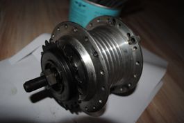 Radnabe PUCH Speichenrad hinten original