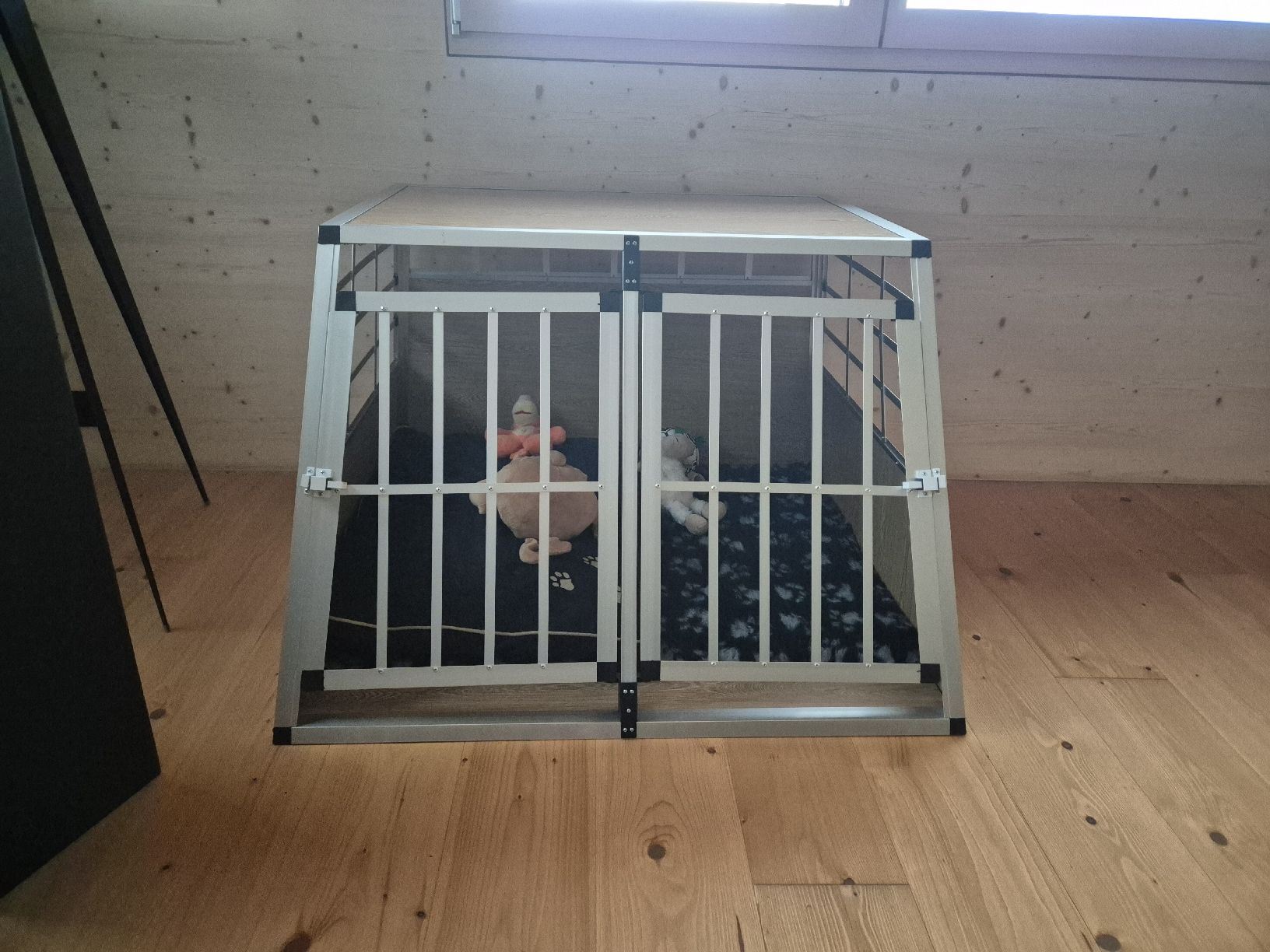 Gabbie, trasporto & Sicurezza: Doppelhundebox Alu – Nuovo (secondo la descrizione) da Schaanwald venduto da Gismo034 2