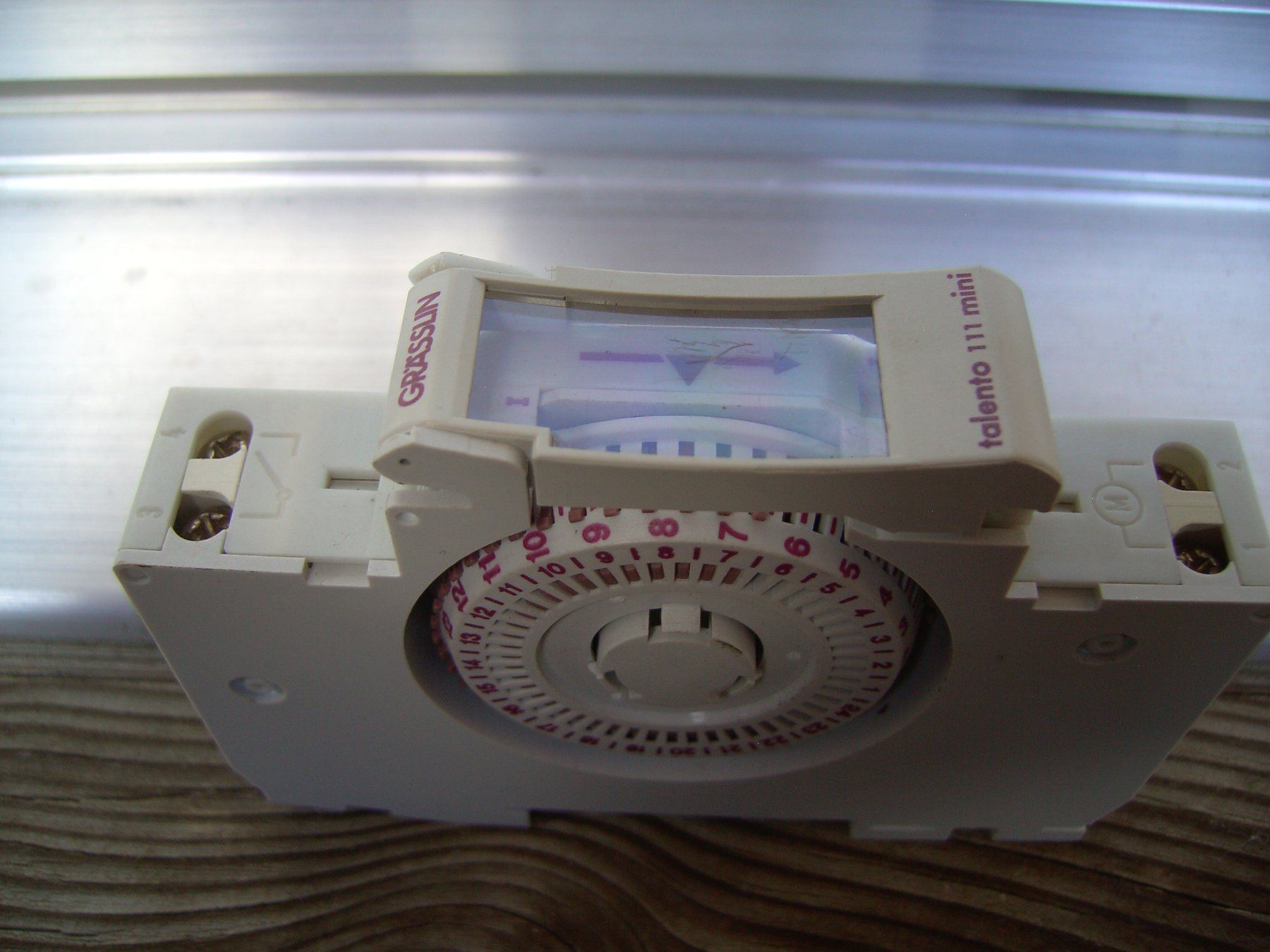 Schalter: Elektromaterial Zeitschaltuhr elektr.Grässlin talento 111 – Gebraucht aus Grindelwald von Rs48