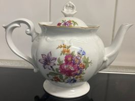 Chodziez kleine Teekanne Polen Porzellan Vintage Porzellan