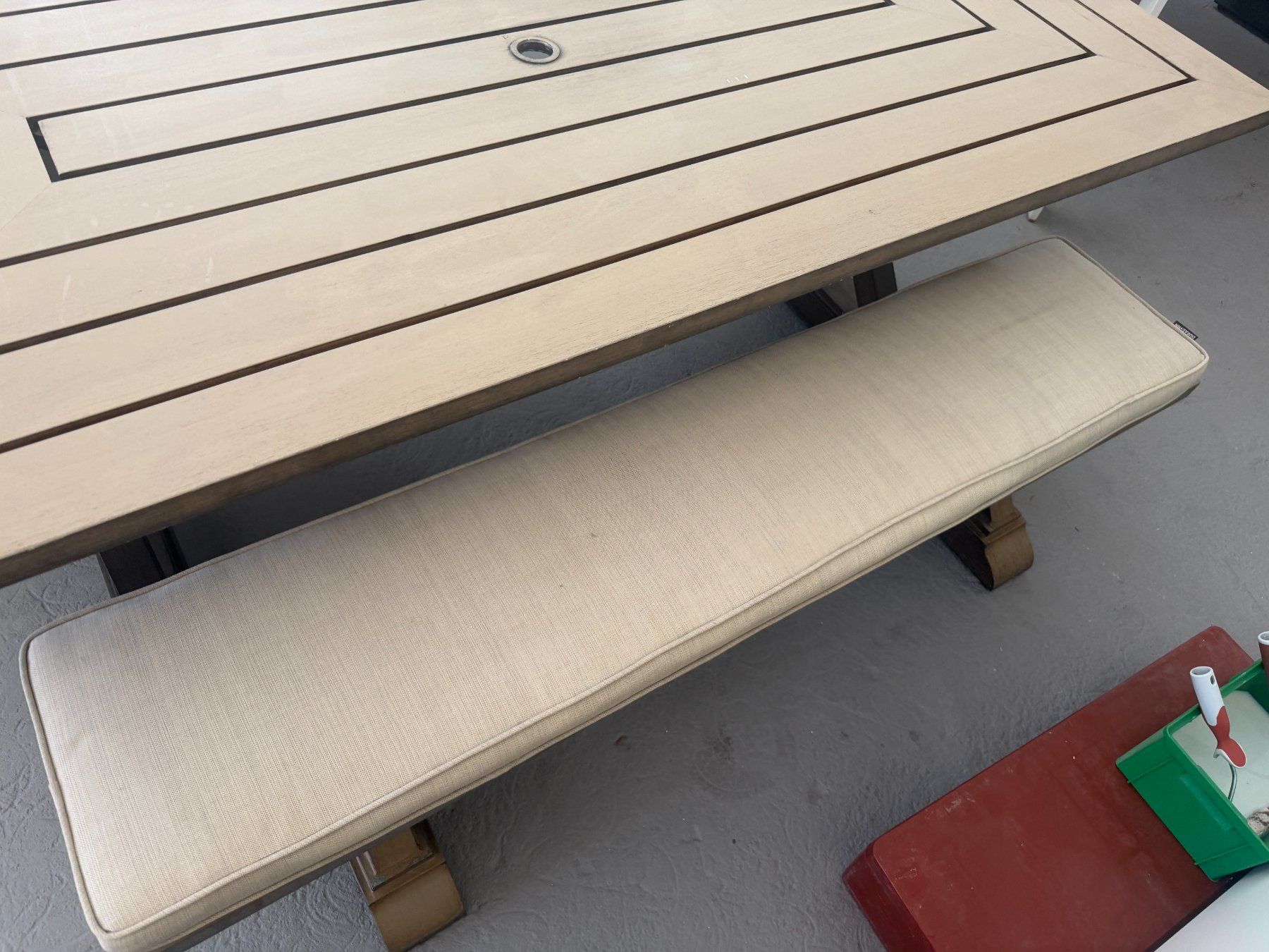 Tische: Metall Gartenset - Gartentisch inkl. Bank – Gebraucht aus Pfäffikon SZ von xevo_Networks 7