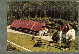 AK color Delémont JU Château Le Domont,Restaurant ≈ 1976