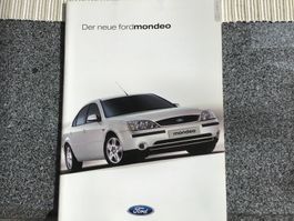 Ford Mondeo Verkaufsprospekt 44 Seiten November 2000