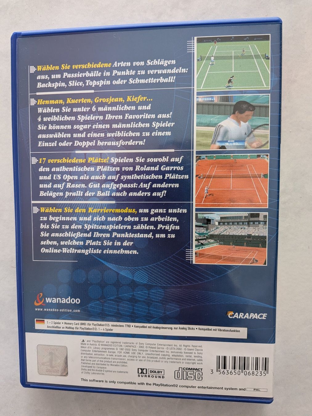 Sony Spiele: PS2 NGT Next Generation Tennis US Open – Neu (gemäss Beschreibung) aus Wädenswil von Mamacita60 2