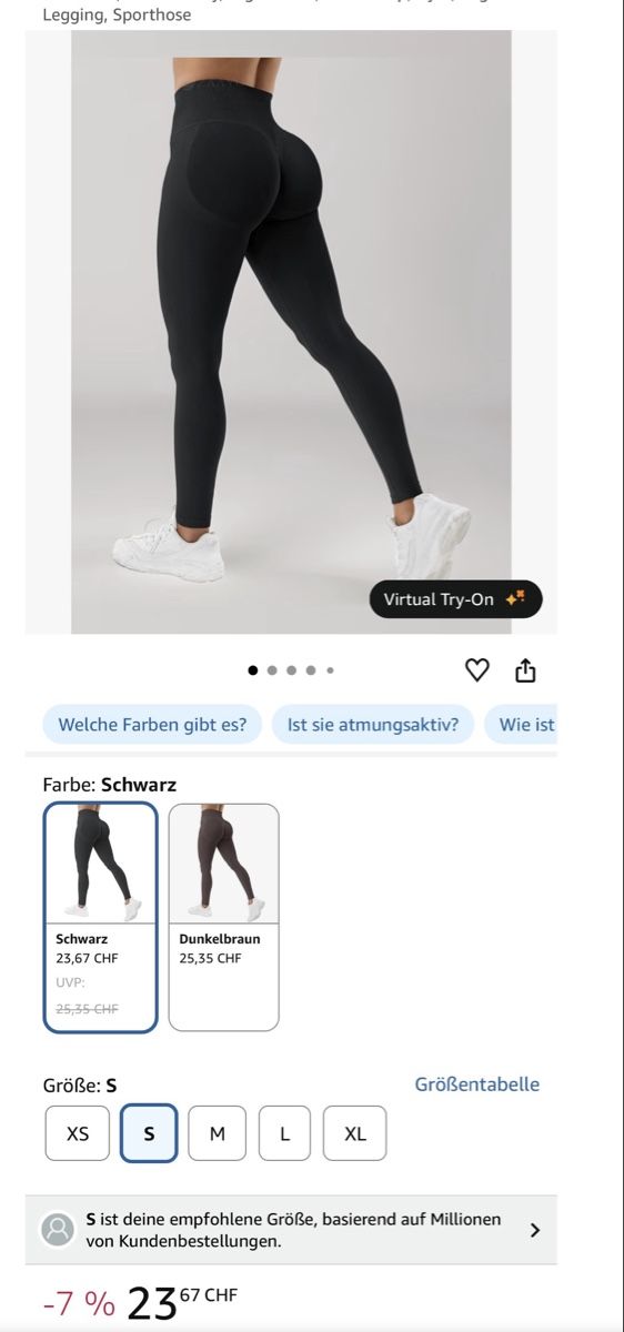 Leggings: Zaayo Leggings S – Neu (gemäss Beschreibung) aus Gossau SG von laura_dema 2