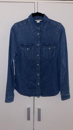 Jeans-Hemd Slim-Fit und elastisch von H&M