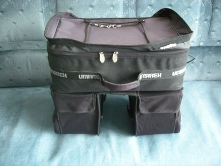 Velo Doppelgepäckträgertasche grosse Volumen