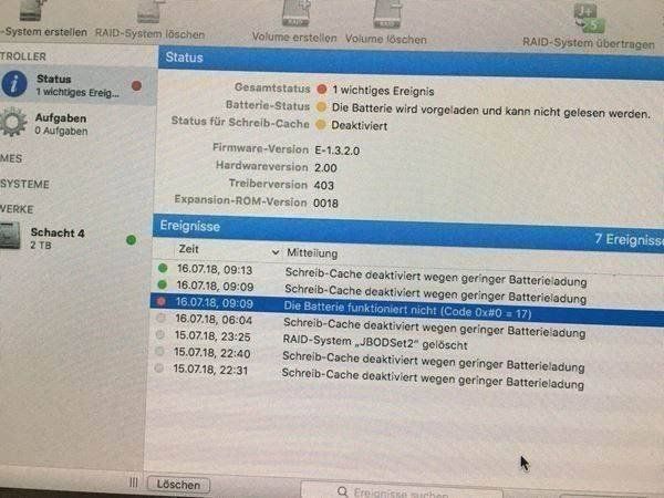 Schede audio: Apple Mac Pro RAID Card A1247 – Usato da St. Margarethen TG venduto da Mac-PC 1