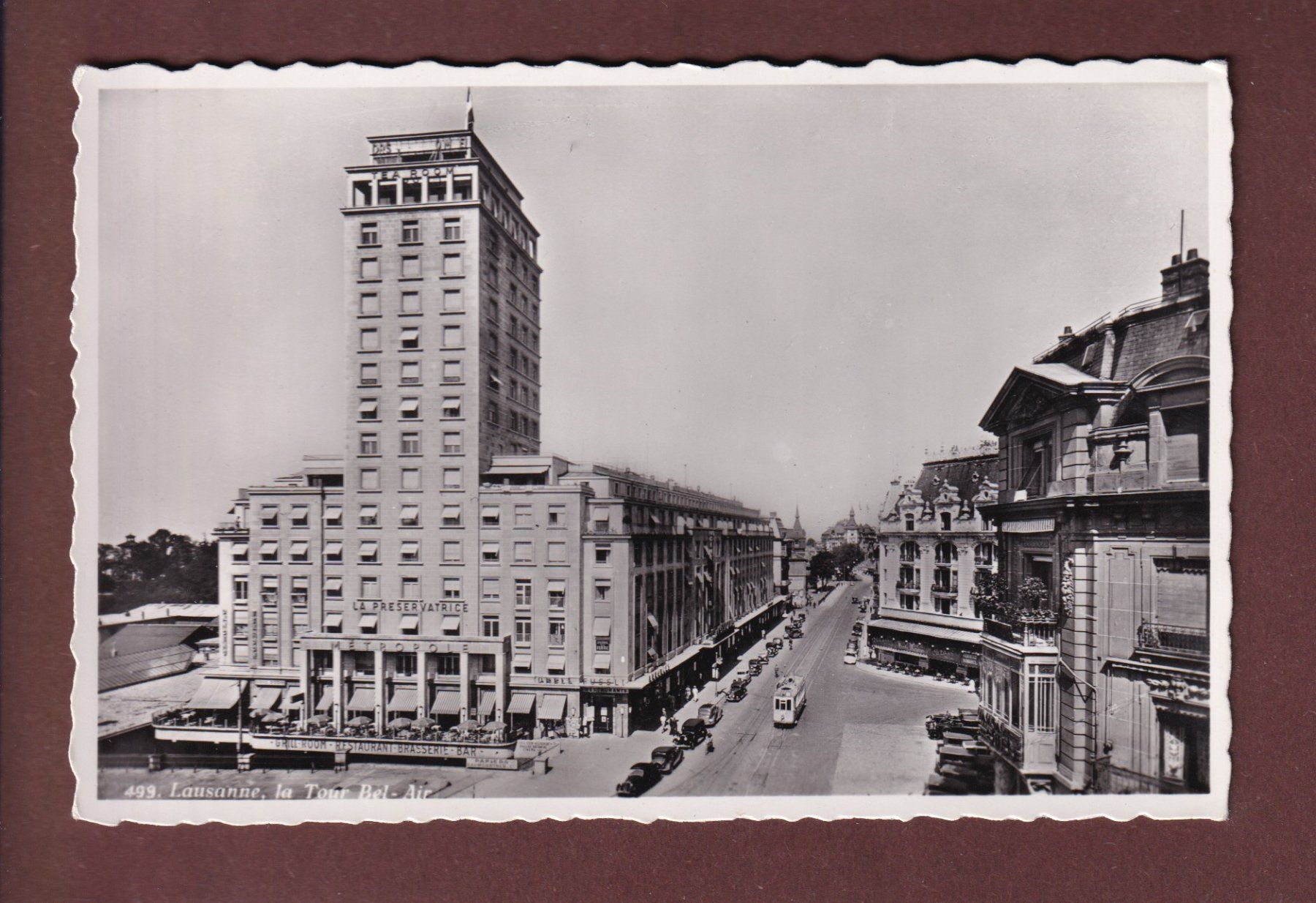 Cartes postales: LAUSANNE - Tour Bel-Air – D'occasion à Pully par nicecards