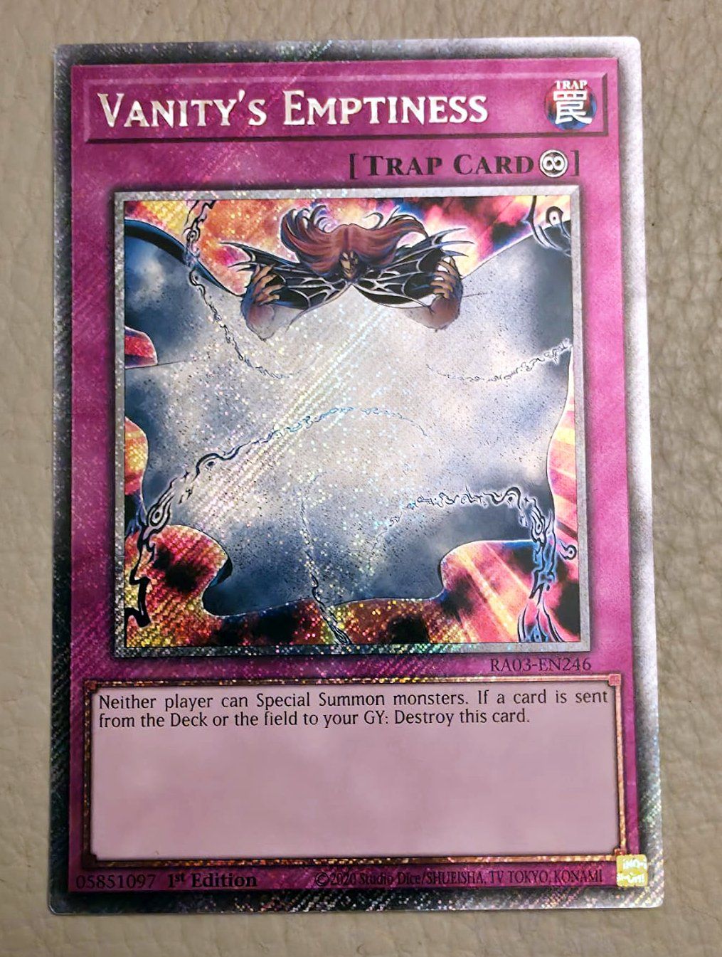 Yugioh Sammelbilder & Trading cards: Vanity's Emptiness - Yu-Gi-Oh! TCG – Gebraucht aus Zürich von Zetto