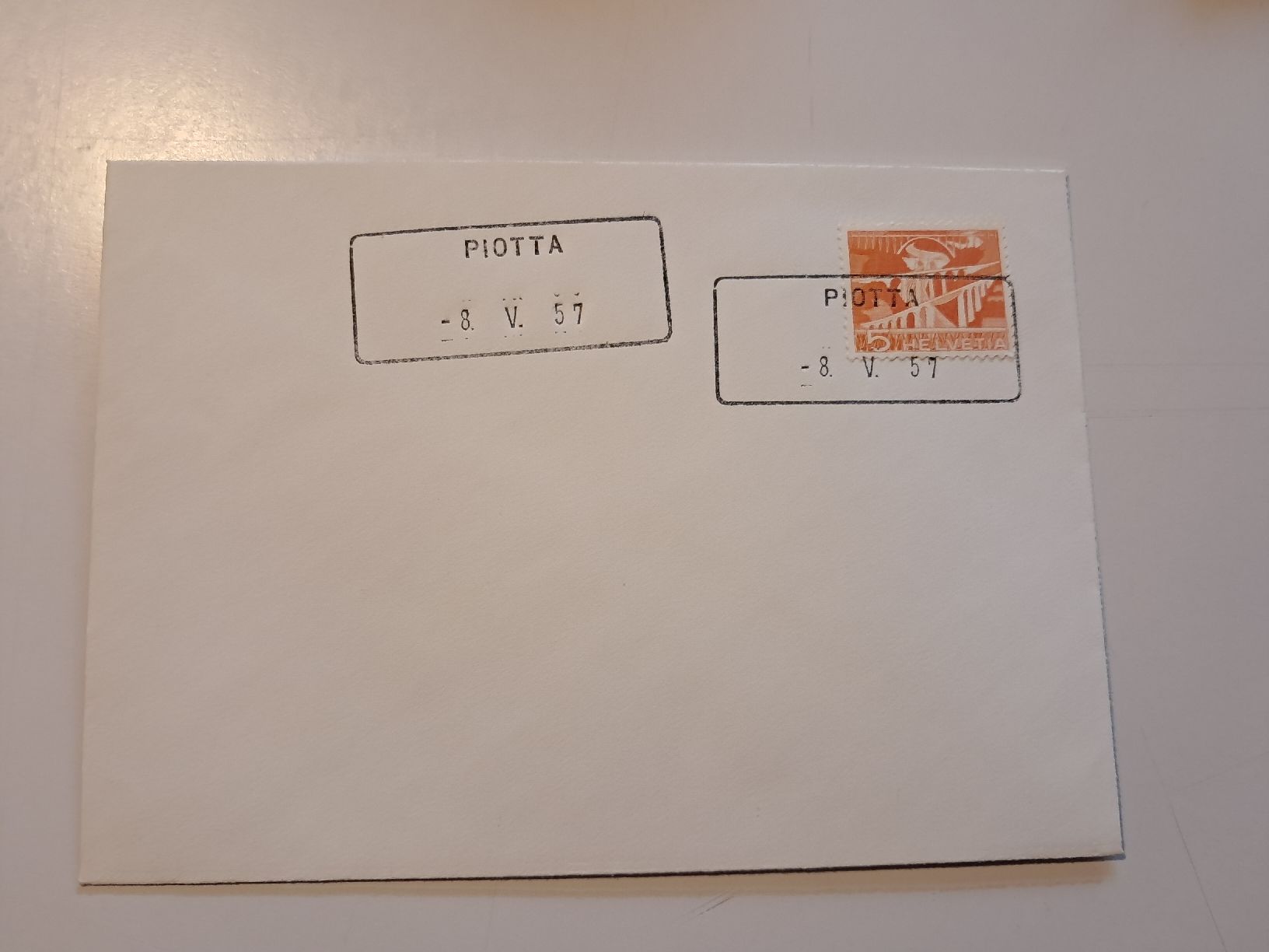 Couverts & Versandtaschen: ponte della Sitter - timbro speciale di Piotta – Neu (gemäss Beschreibung) aus Gorduno von ema_7yhp