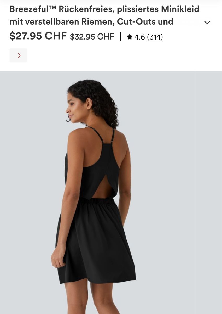 Halara Vestiti: Halara Kleid – Nuovo (secondo la descrizione) da Winterberg ZH venduto da Amina023 3