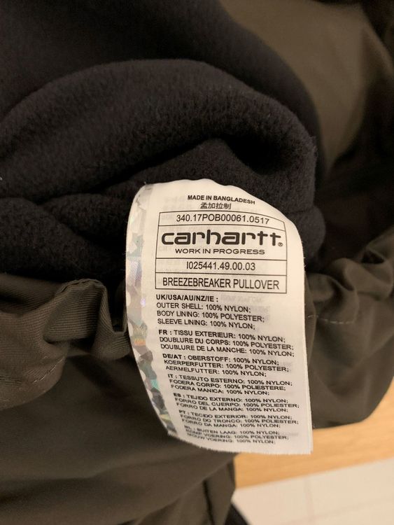 CARHARTT Breezebreaker Pullover XXL Kaufen auf Ricardo