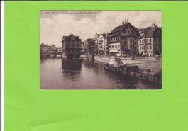 Zürich-Rathausquai und Zunfthäuser