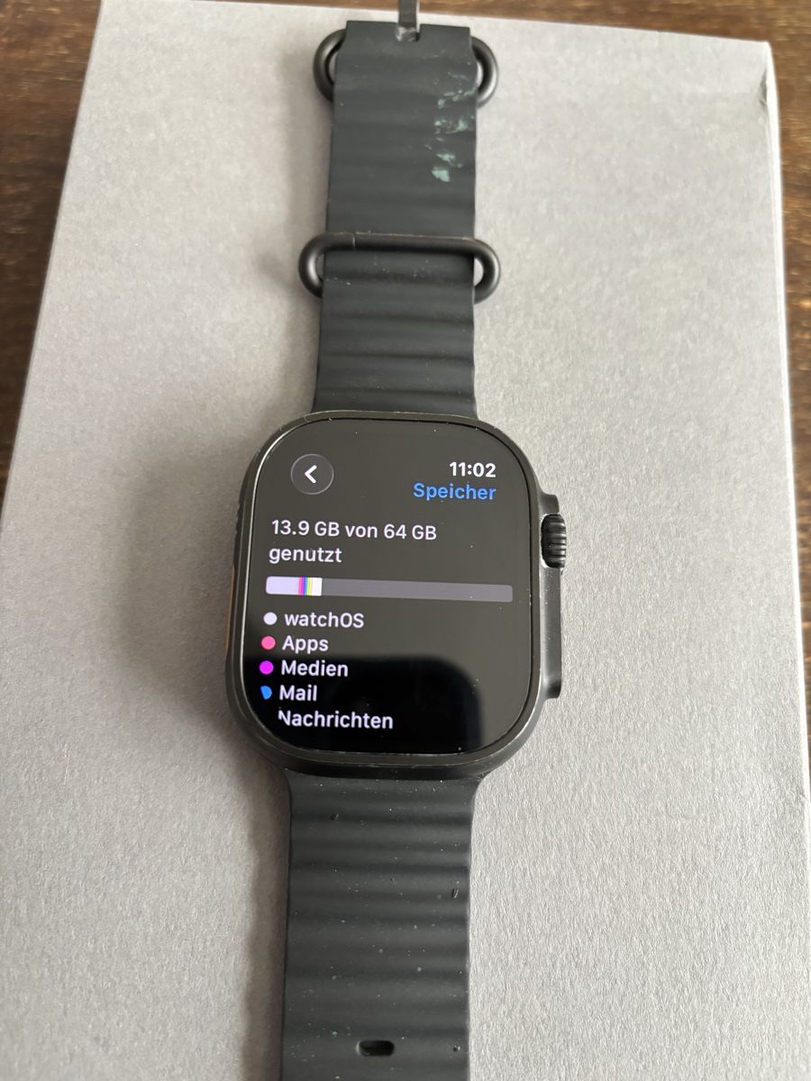 Apple Smartwatch: Apple Watch Ultra 2 49mm Titanium e-Sim – Gebraucht aus Sisseln AG von Speedskate78 2