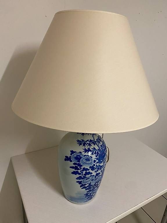 Lampade: Lampe à poser motifs chinois – Usato da St-Blaise venduto da NSUTT1953 3
