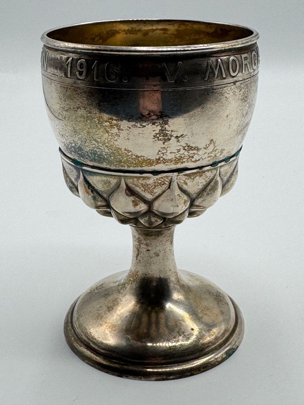 Tassen: Antiker Silberbecher Schiessen 1916, Silber 800 – Gebraucht aus Sachseln von BONATI01 2