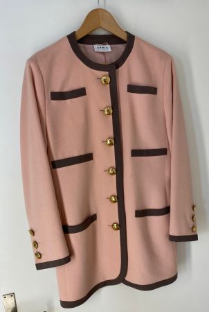 Vintage Akris Jacke Damen Gr. 40 - 100% Wolle