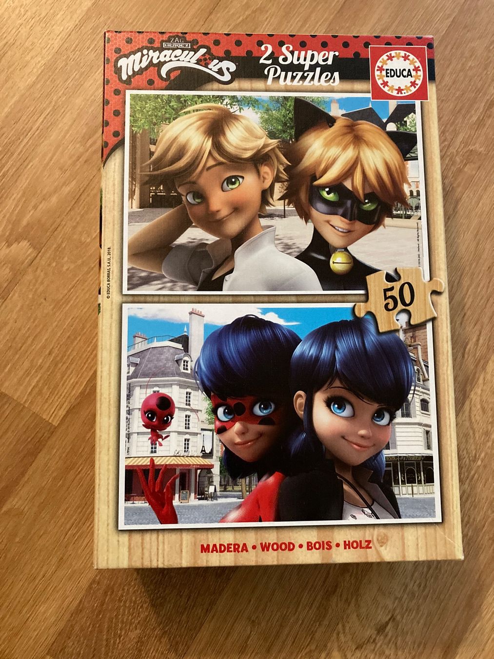 Puzzles: Miraculous Ladybug Holzpuzzle – Gebraucht aus Emmenbrücke von JJ_89