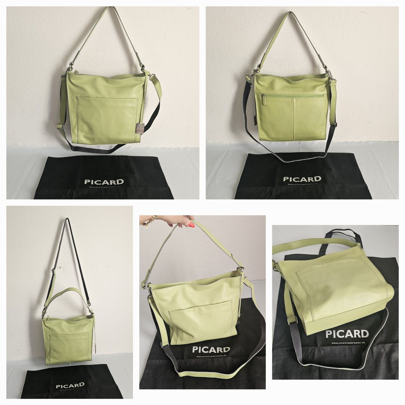 Picard Borse da donna: *PICARD *Leder Umhängetasche oder Handtasche – Usato da Bronschhofen venduto da Xena37