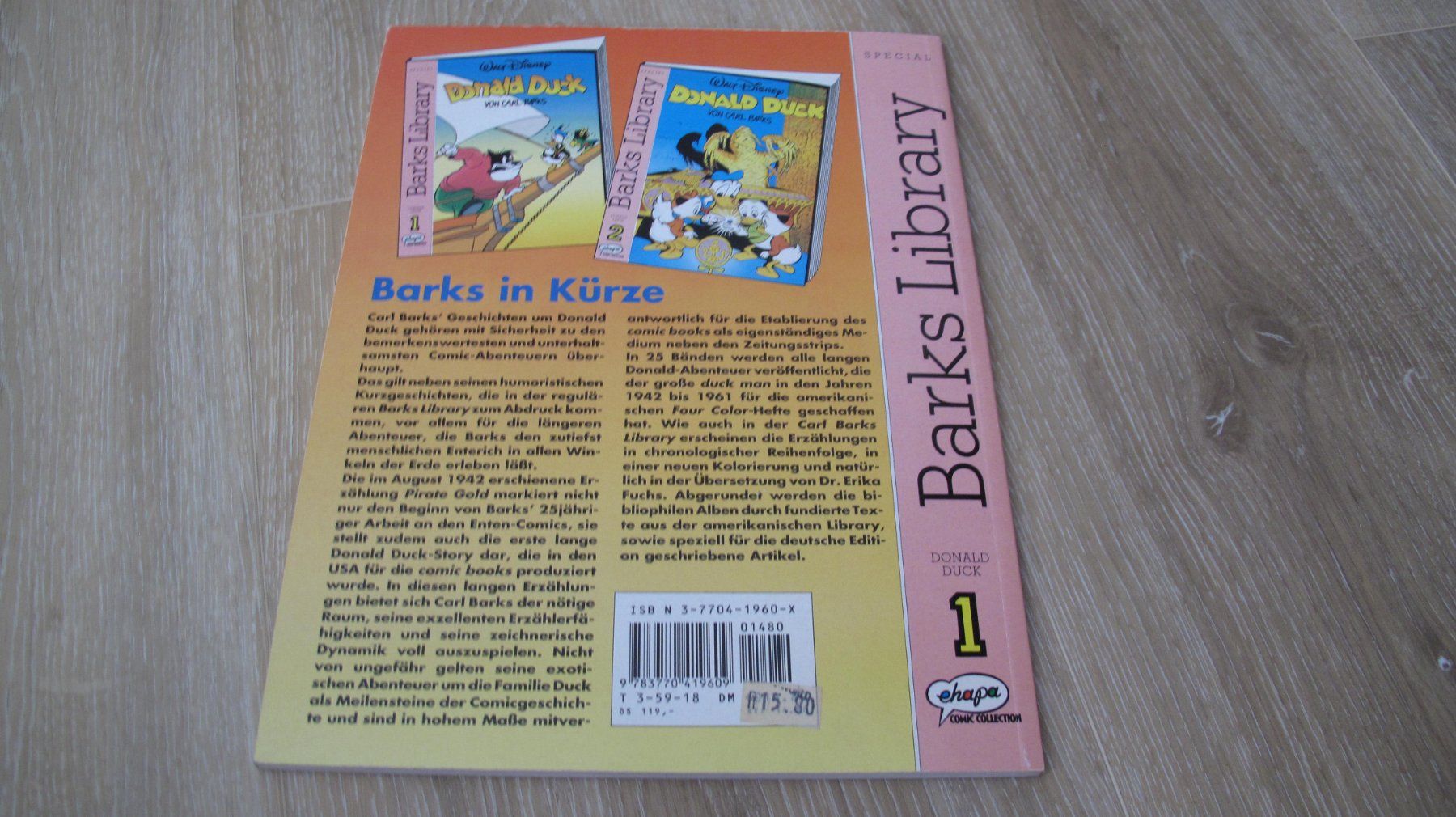 Comics: Barks Library Special/ Band:1 – Gebraucht aus Berg TG von Volker-Kampfgarten 2