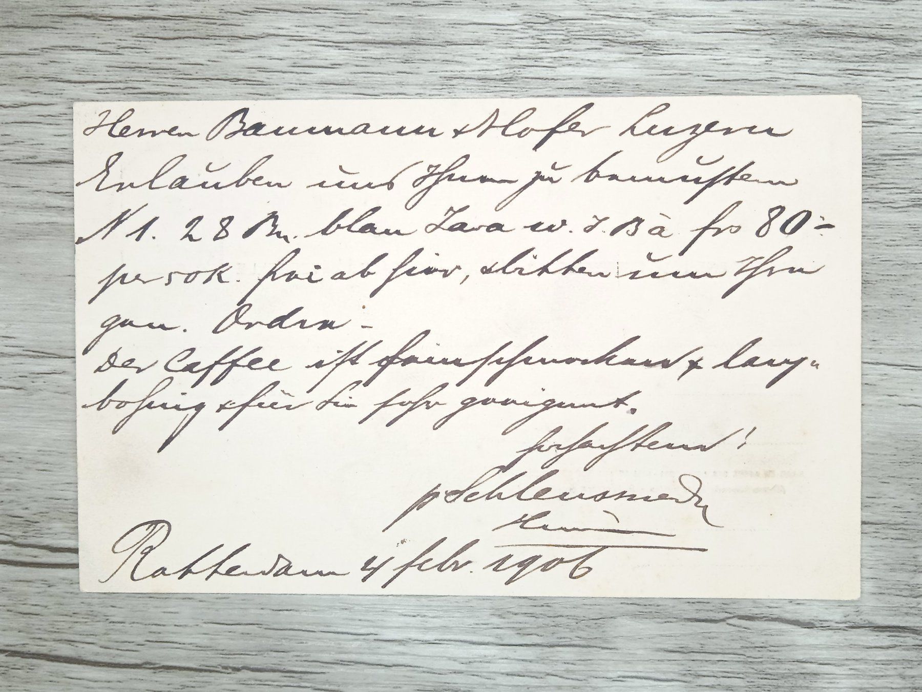 Tutti i francobolli: TR70 Carte Postale + Timbre Pays-Bas 1906 – Usato da Cousset venduto da Patrick_Collections 1