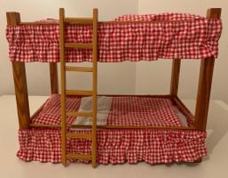 Puppenbett Kajütenbett Etagenbett für Puppen / Babypuppen