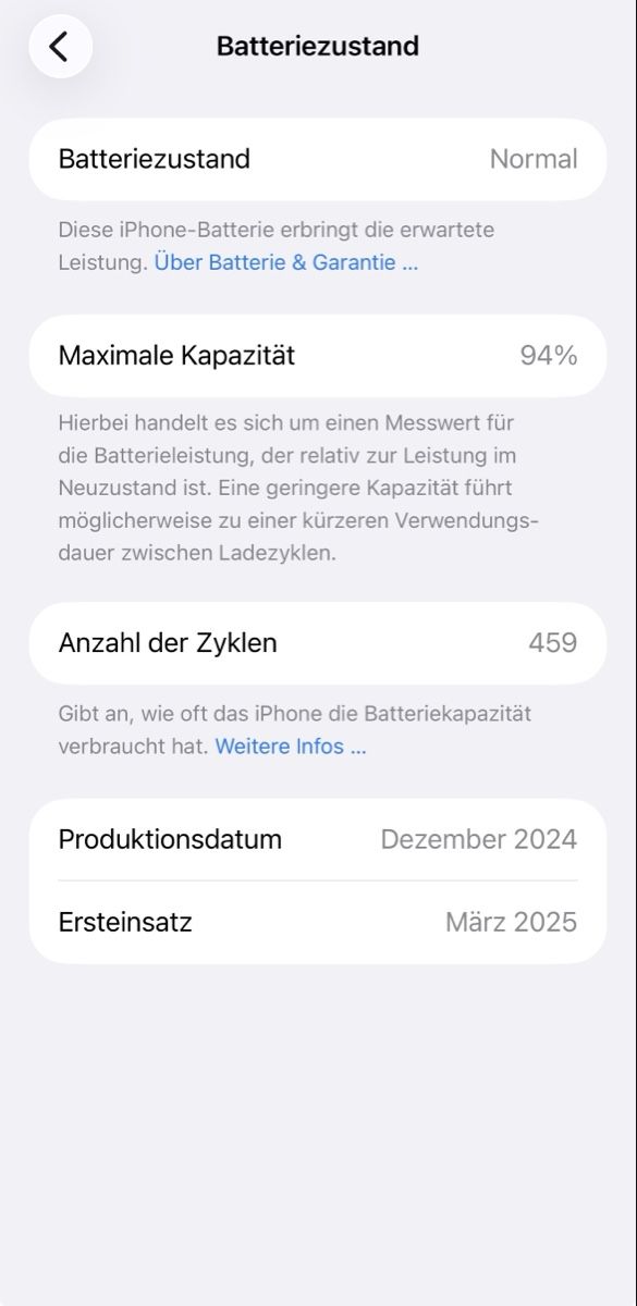 Apple Portables: Apple iPhone 16 Pro Max, 256 GB – D'occasion à Trimmis par sr2001 3