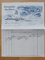 Antike Rechnung Briefkopf Lithographie Schöftland 1908