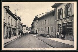 Vallorbe, La Grand' Rue avec Cinema Pala