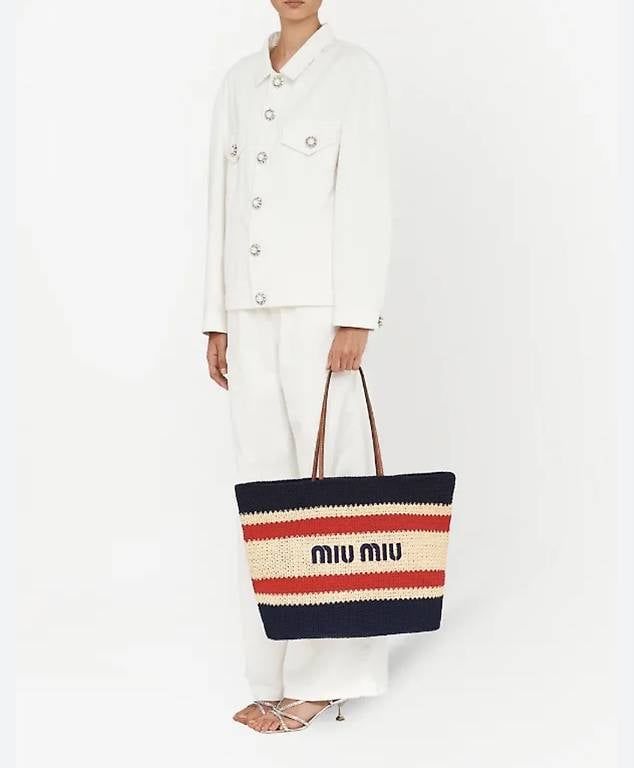 Sacs femmes: Miumiu Raffia Shopper – D'occasion à Unterägeri par mar_96hk 4
