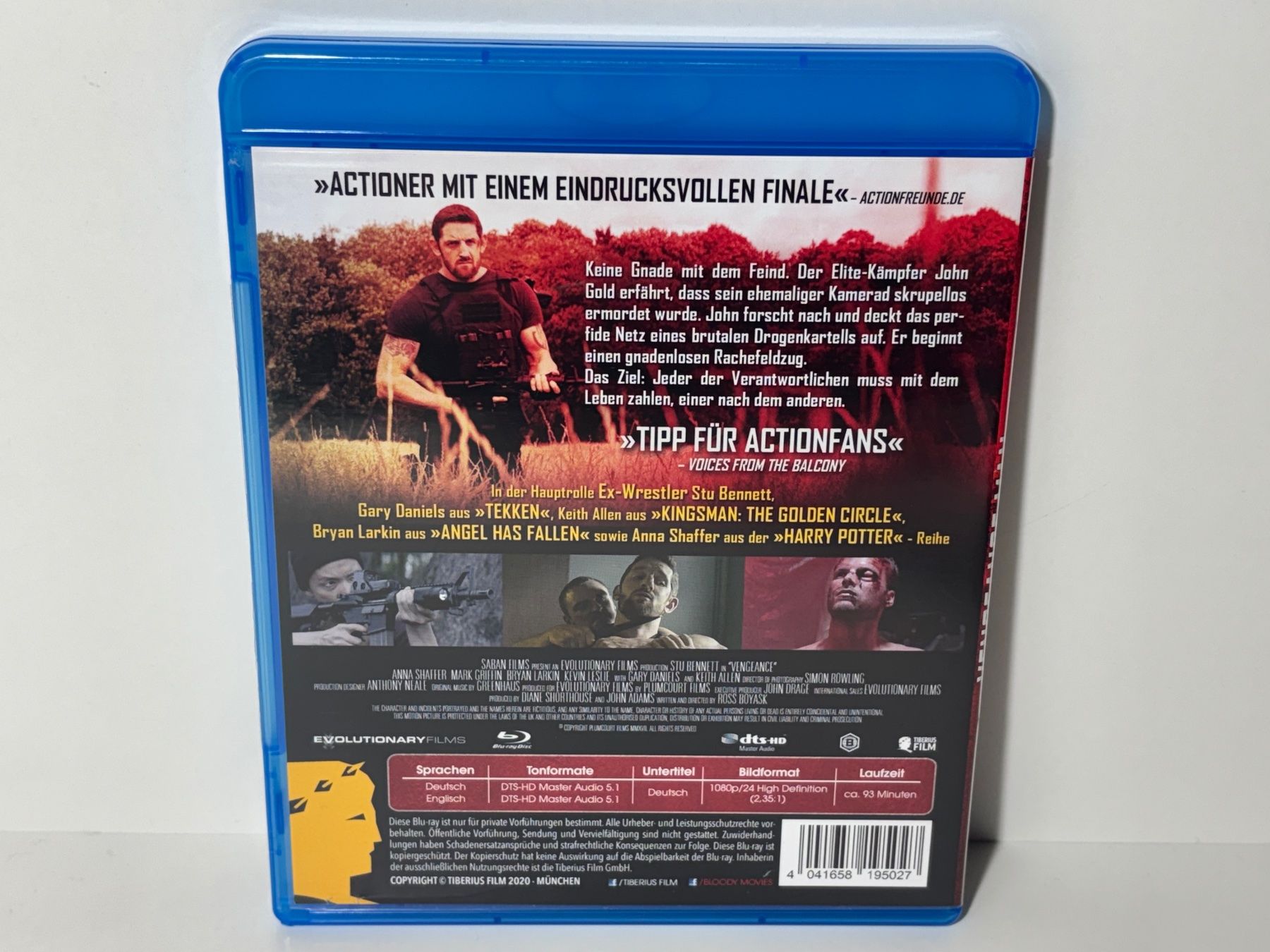 Tutti i DVDs: Vengeance Man - Rache kennt kein Limit Blu Ray – Usato da Wilderswil venduto da Sstriker 1