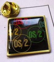 Pin 0S/2 rot, gelb, grün, weiss