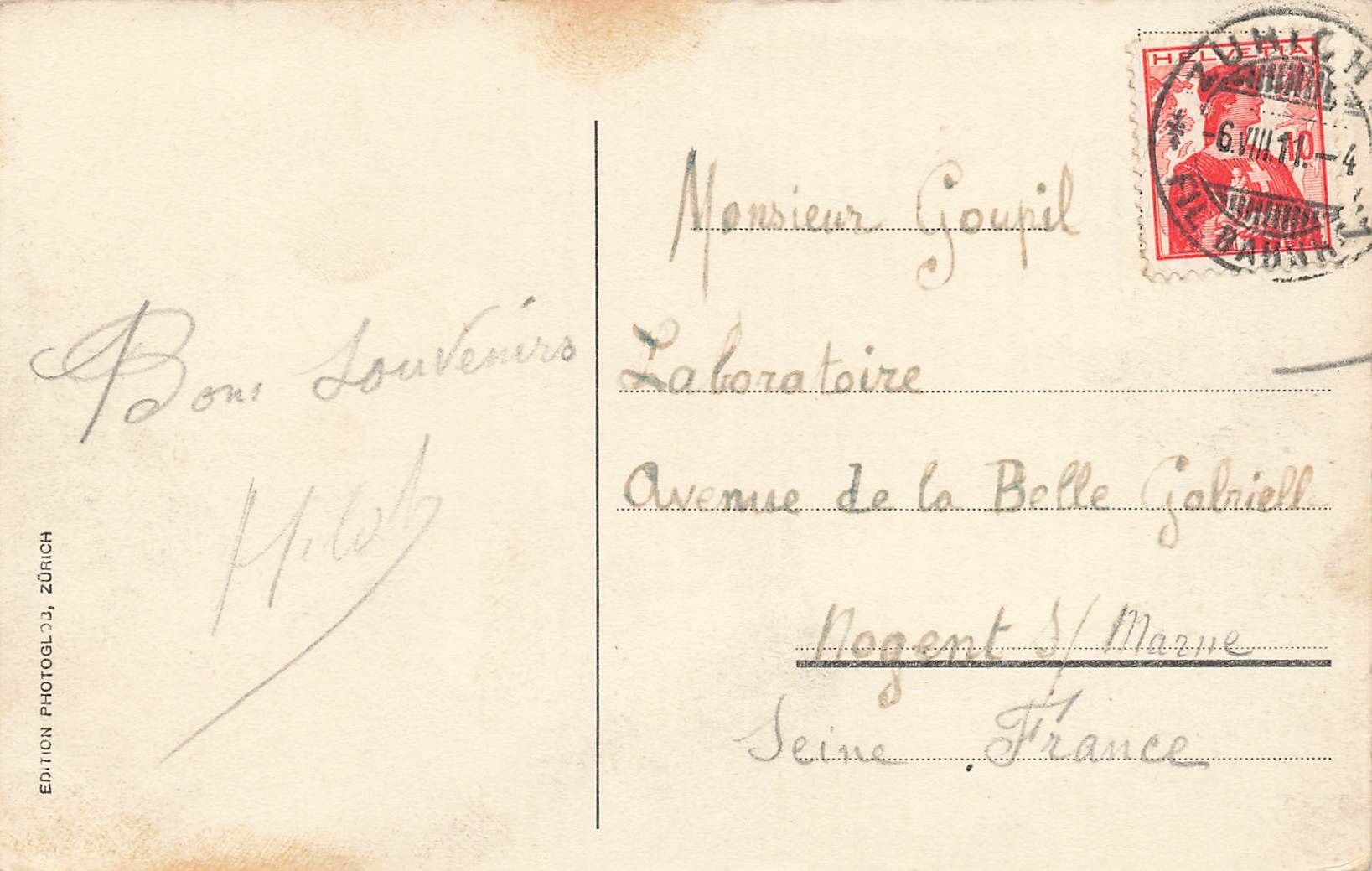 Cartoline postali: Zurich Bahnhof tram Straßenbahnen – Usato da Biasca venduto da Blenio71 1