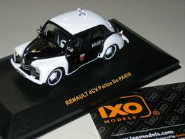 Renault 4 CV Police De Paris * iXO 1:43